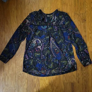 Anthro Dolan Peasant Blouse